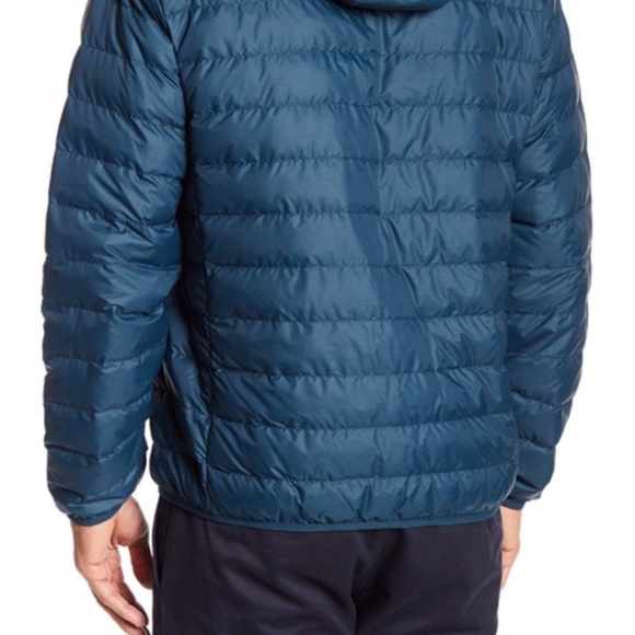 Hawke & Co. Hooded Packable Down Jacket Blue - Picture 4 of 4